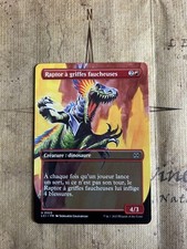 Raptor à griffes faucheuses (Full Art) Carte MTG Les Cavernes Oubliées d’Ixalan