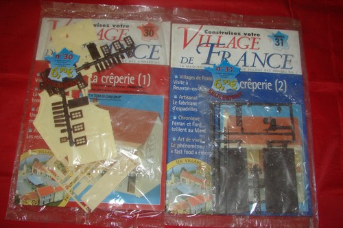 Village france maquette - de, ho