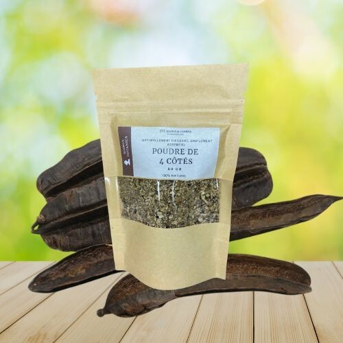 Poudre côtés - poudre, 4 côtés
