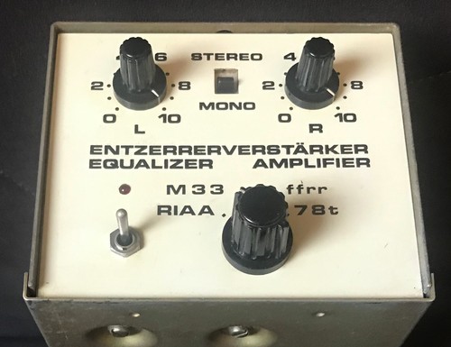 Pré ampli emt - emt, modèlele