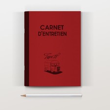 Carnet d'entretien pour