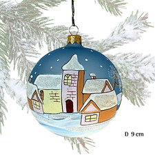 Boule Noël Verre soufflé