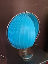 Lampe Kare Moon bleue DLG Verner Panton vintage 1980
