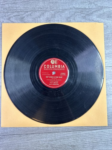 Columbia record deep - , 10"