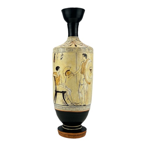 Vase céramique guerrier et - guerrier,