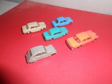 Lot 5 Micro-NOREV d'Origine - Renault,Citroën,Peugeot,Mercedes - Ech: 1/86 - TBE
