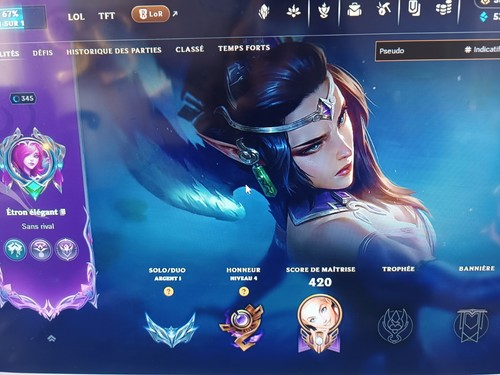 League legend account - of,