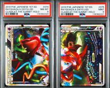 PSA 9 8 Rayquaza Deoxys Legend