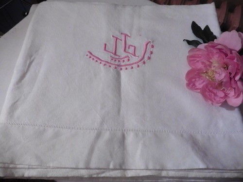 Ancien drap metis - ancien, creme