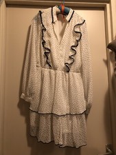 Robe Mini Blanche Zara