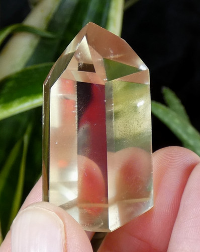 Quartz fumé taillé poli - taillé,