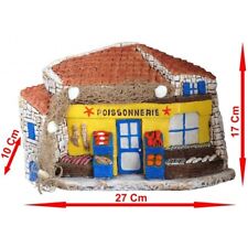 Décor de crèche poissonnerie façade