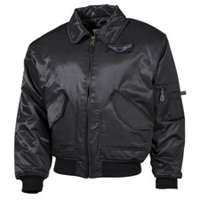 US Cwu Veste Pilote, Noir