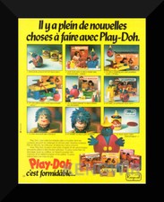 PUBLICITE PUB ADVERTISING  PLAY-DOH  jouet RAYNAL  Vintage 