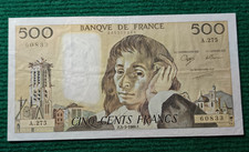 Billet France Pascal - 500