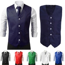Ensemble gilet costume cravate robe sexe homme veste homme col polyester gilet