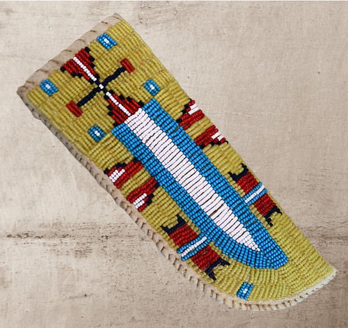 Housse couteau indigène en - indigène,