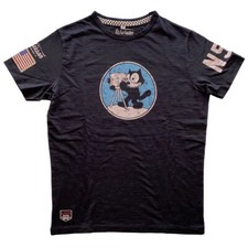 Tee Shirt Warson Motors Avenger Felix US Navy Aviation Pilote Team Vintage