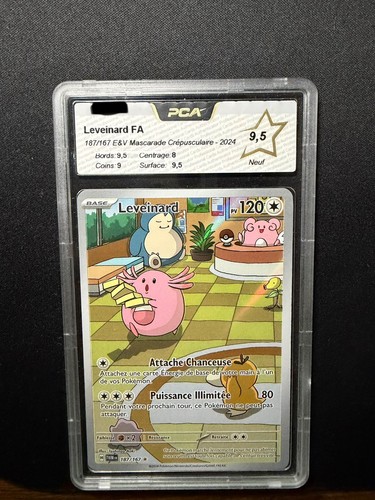 Carte pokémon leveinard - carte,