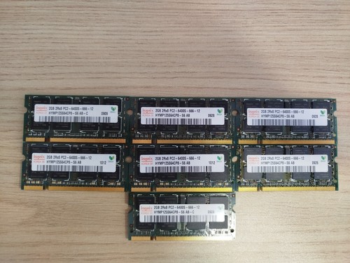 Lot 2go ddr2 pc2 6400s - lot, 6x
