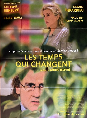 Affiche cinéma les temps qui - cinéma,