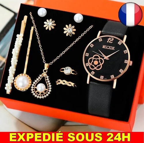 10pcs montre collier bague - ✅,