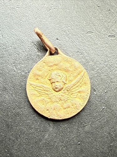 Ancien pendentif médaille - ancien,