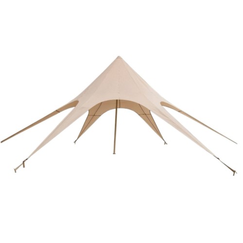 Abri camping hexagonal - de,