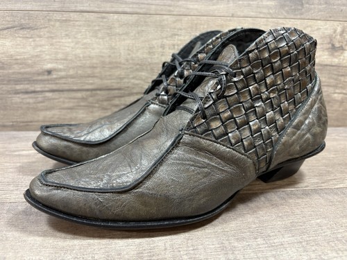 Cydwoq vintage leather booties - leather,