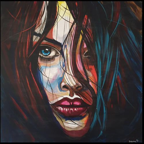 Peinture pop art - art,