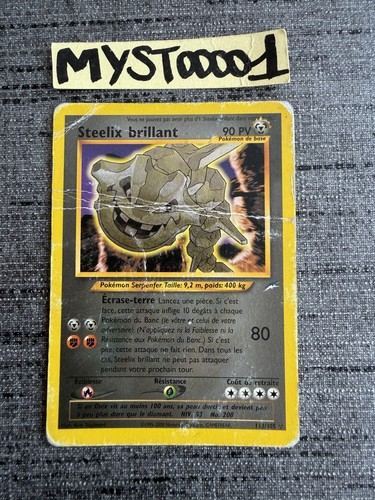 Carte pokémon steelix - carte,
