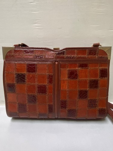 Sac ancien cuir - marron, fauve
