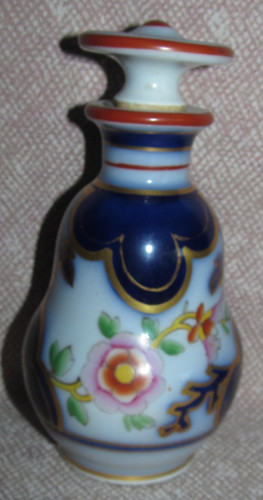 Flacon porcelaine xixème - flacon, en