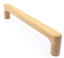 Poignées de Meubles Ba 128-650mm Cuisine Chêne Massif en Bois Poignée D'Armoire
