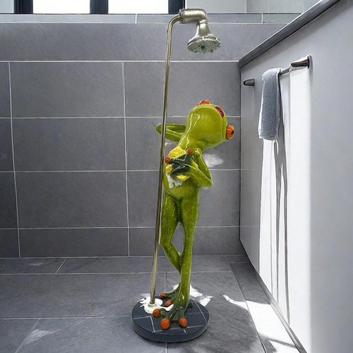 Statue grenouille en - grenouille,