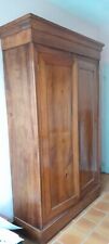 armoire Louis Philippe très bon état en noyer de France 220cmx140cmx45cm