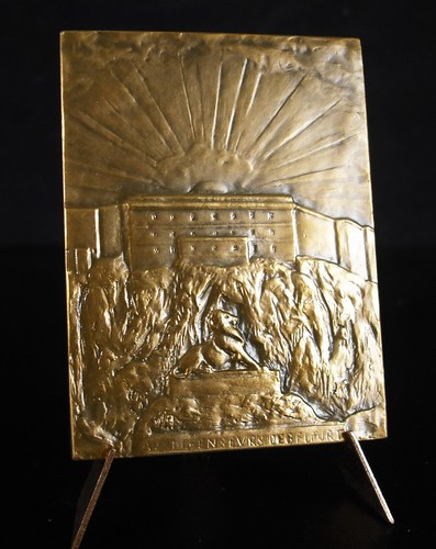 Médaille femme alsacienne - médaille,