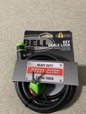 Bell bicycle lock with - bell,