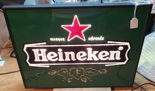 Enseigne lumineuse bière - enseigne,