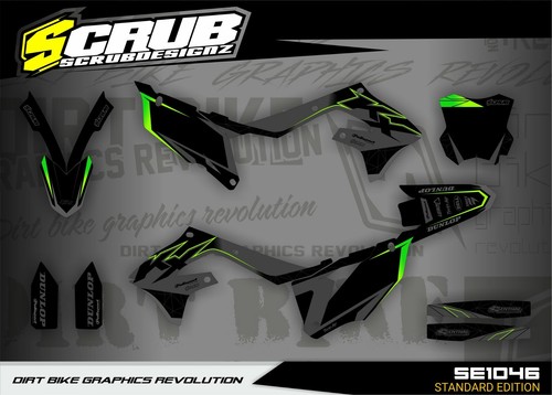 Kit stickers graphics - stickers, kawasaki