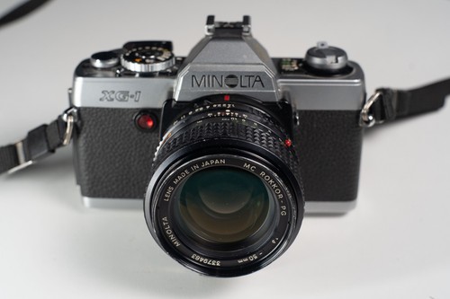 Boitier minolta xg1 objectif - +,