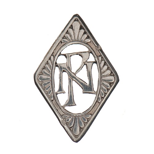 Monogramme lettre argent - lettre, pn