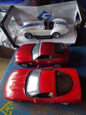 Lot 1/18 Solido Shelby Cobra Et Crossfire 1/18 Burago Chevrolet Corvette C5 1997