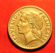 5 francs Lavrillier 1940 belle