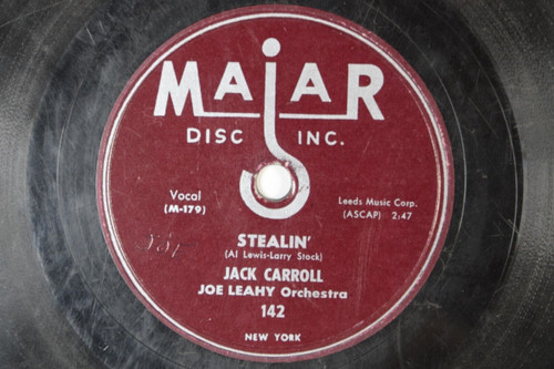 Jack carrol rpm - -,