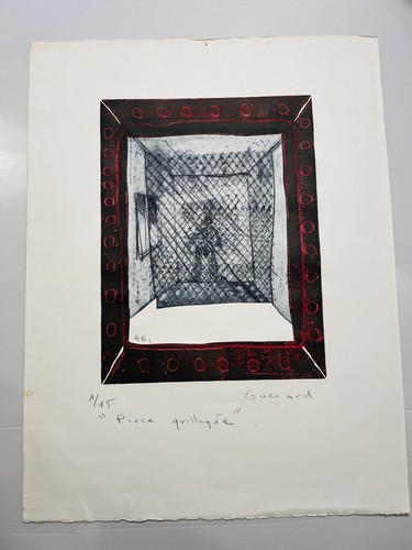 Lithographie signée - lithographie,