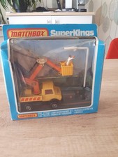 Camion Unimog Mercedes maintenance autoroute - Matchbox SuperKings K-93 - 1981