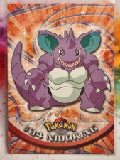 34 NIDOKING - carte pokemon topps VINTAGE 1999 fr