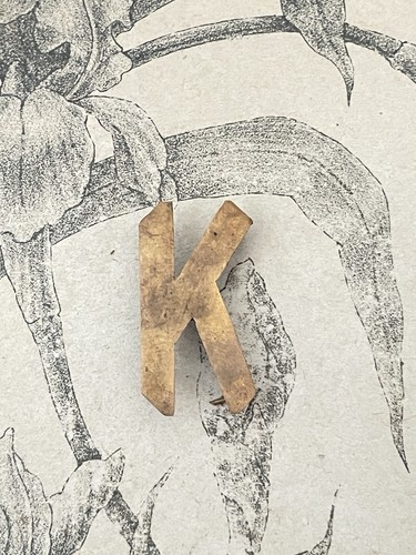 Joli monogramme métal - monogramme,