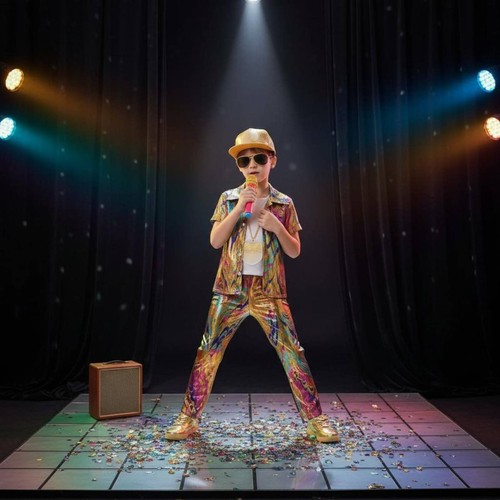 Tenue disco rétro - tenue,